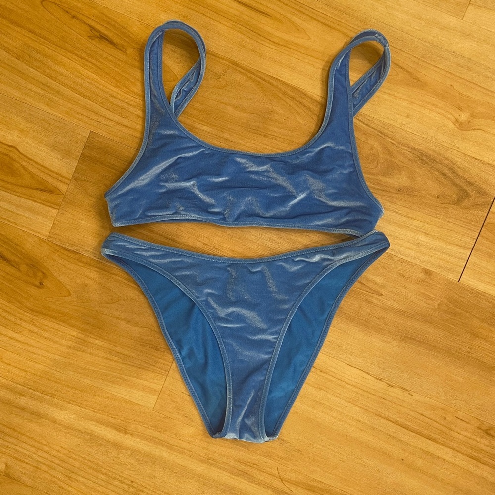 Camille Space Blue Triangl Swimsuit